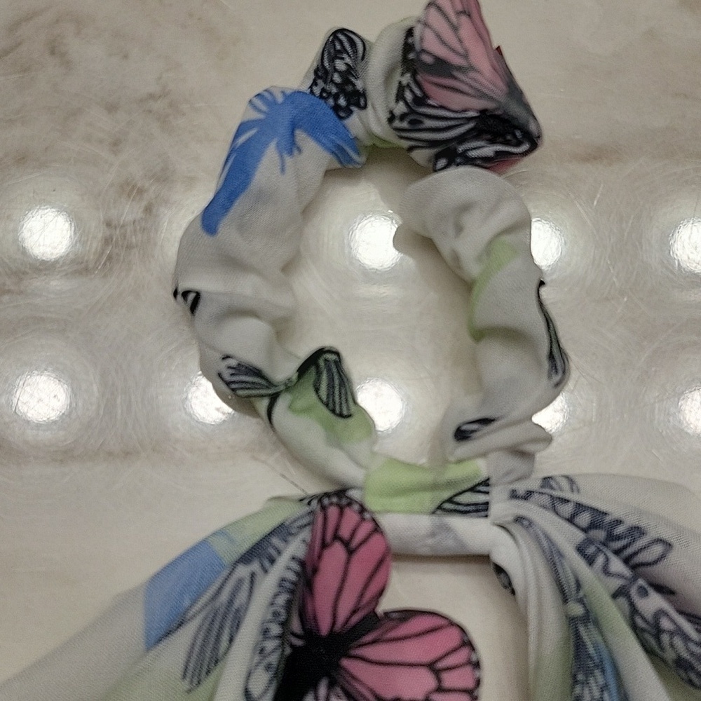 Butterfly hair tie and Headband Set - Picture 9 of 15